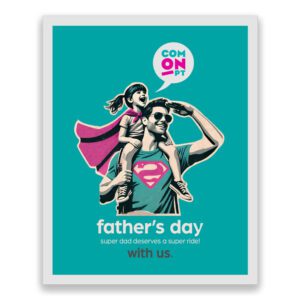 father's day, girl, dad, blue, girl with cape, super dad