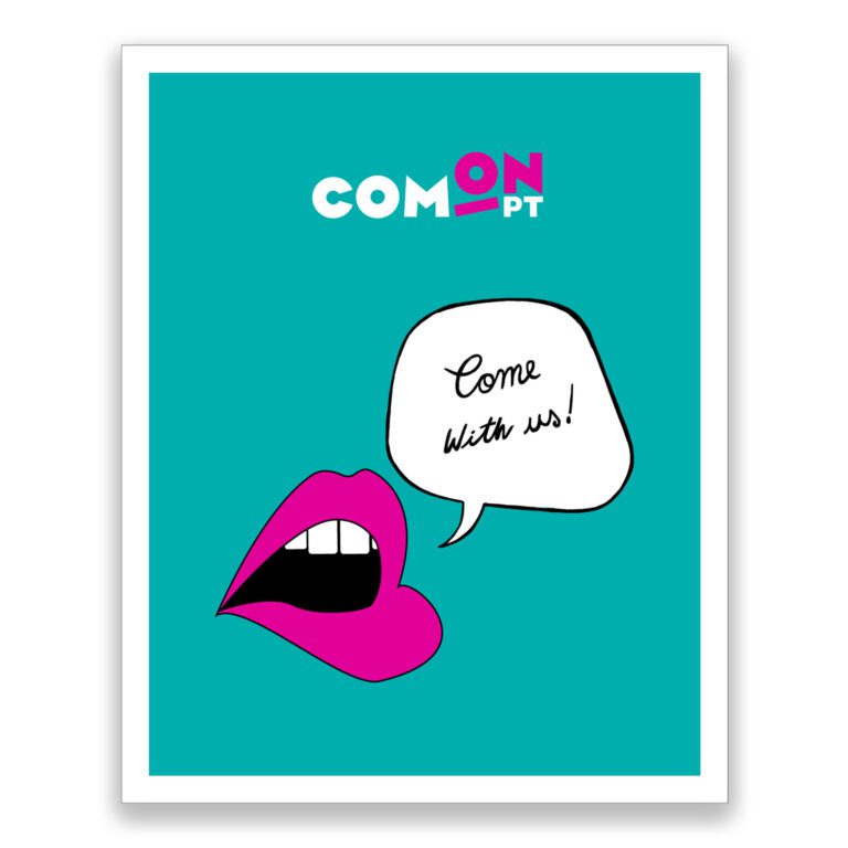 pink lips, bubble, come on, blue