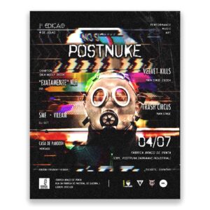 postnuke, postpunk, oxygen mask, static tv